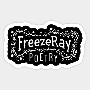 FreezeRay Poetry - Logo Sticker